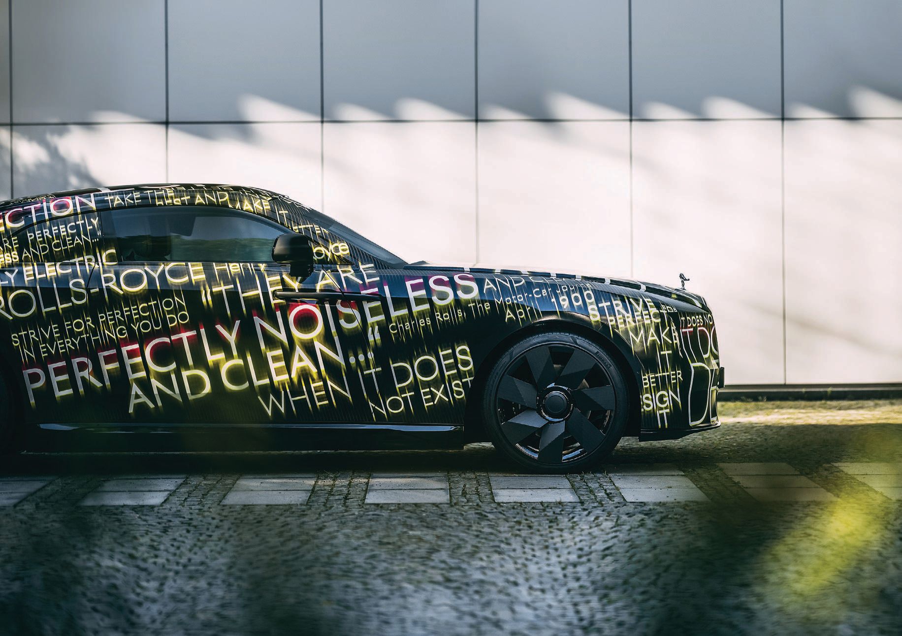 The Spectre marks Rolls-Royce's first fully electric vehicle. PHOTO COURTESY OF BRANDS