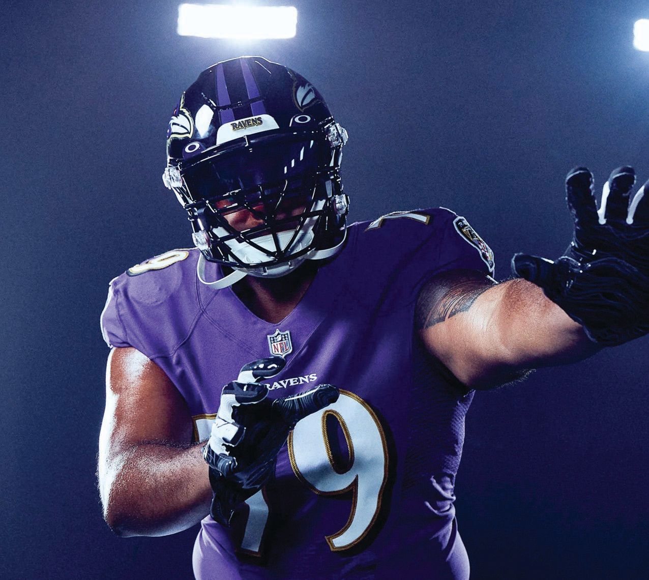 Baltimore Ravens player Ronnie Stanley PHOTO COURTESY OF BALTIMORE RAVENS AND ROC NATION SPORTS