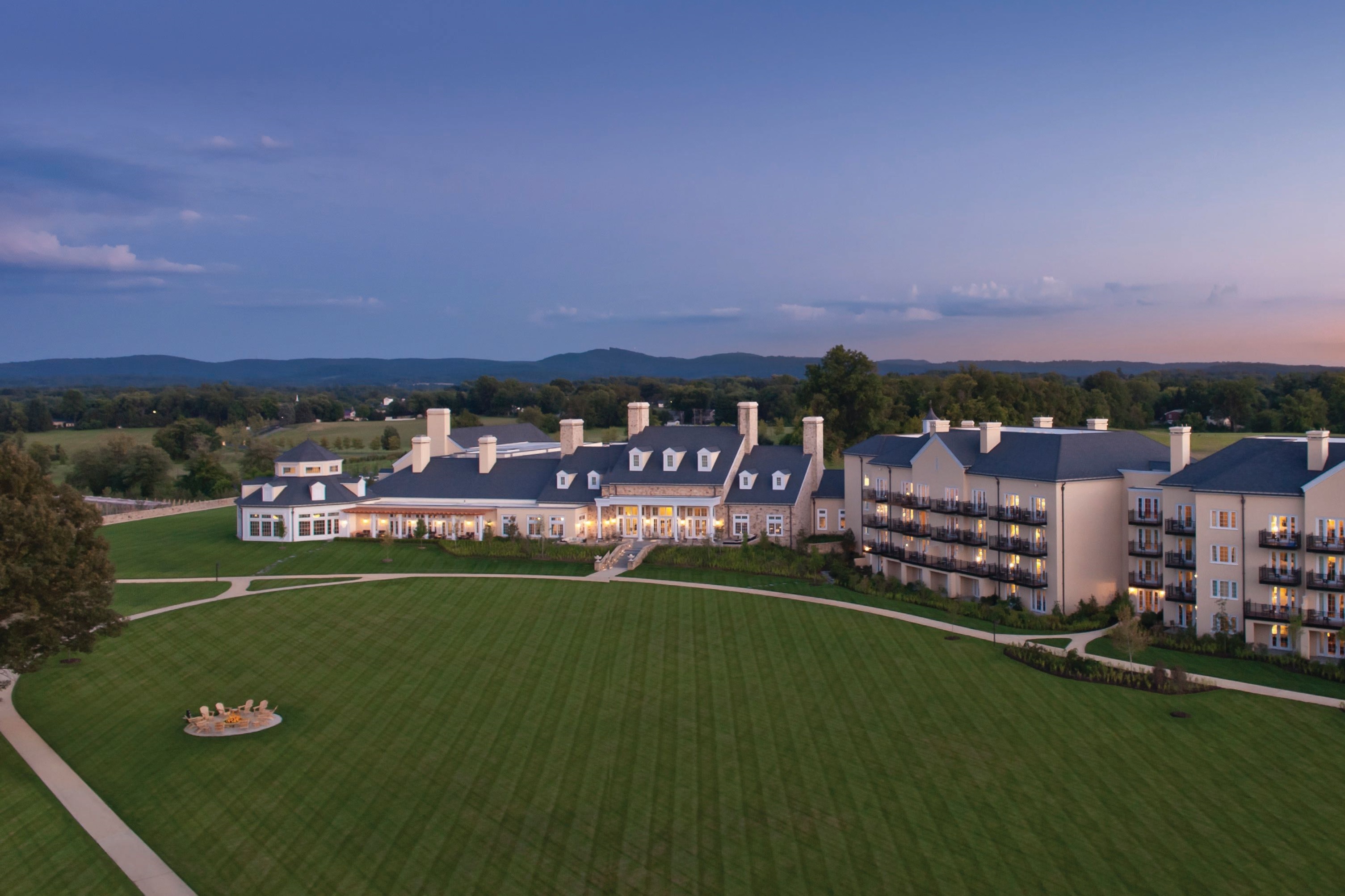Since opening in 2013, the flagship Salamander Middleburg resort in Virginia has achieved both the Forbes Five- Star and AAA Five Diamond ratings. PHOTO COURTESY OF SALAMANDER MIDDLEBURG