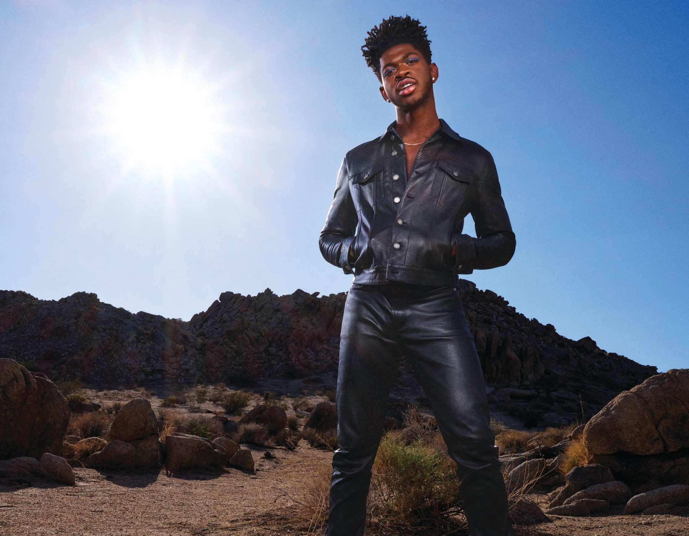 Lil Nas X for YSL Beauty PHOTO COURTESY OF YSL BEAUTY