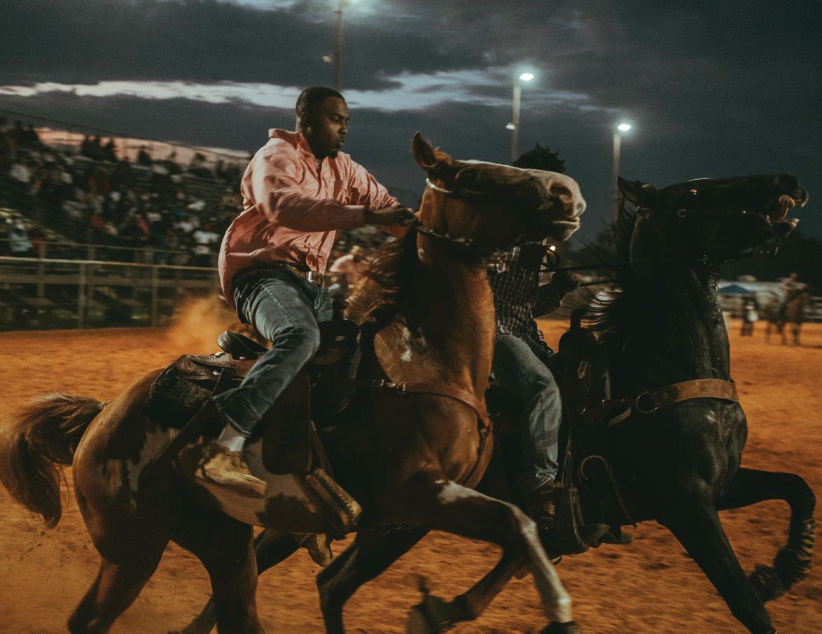 “Pony Express Race,” Okmulgee, Okla. (2020). Photographed by Ivan McClellan