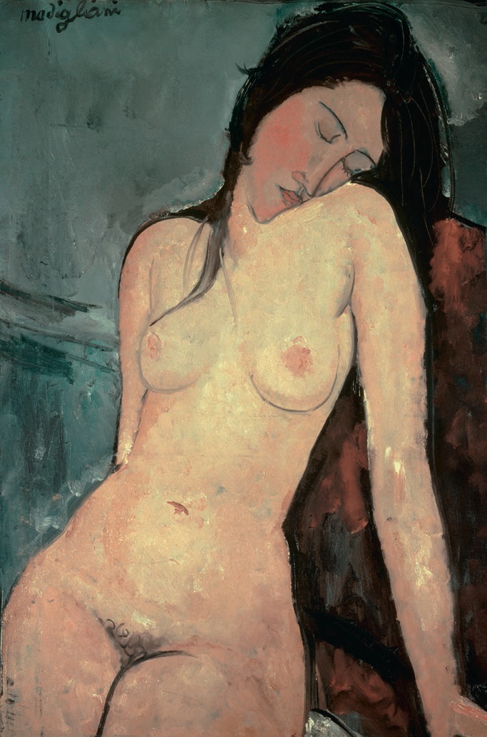 Amedeo Modigliani, “Seated Nude” (circa 1916) PHOTO COURTESY OF PHAIDON PRESS
