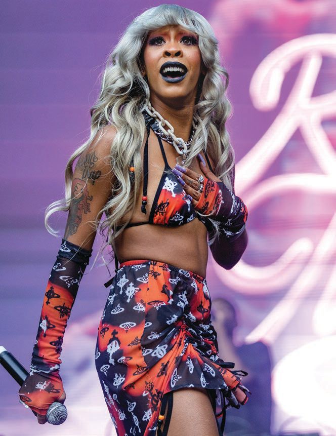 Rico Nasty performs at the 30th anniversary of Lollapalooza on Aug. 1, 2021, in Chicago, Ill. RICO NASTY PHOTO BY JOSH BRASTED/FILMMAGIC