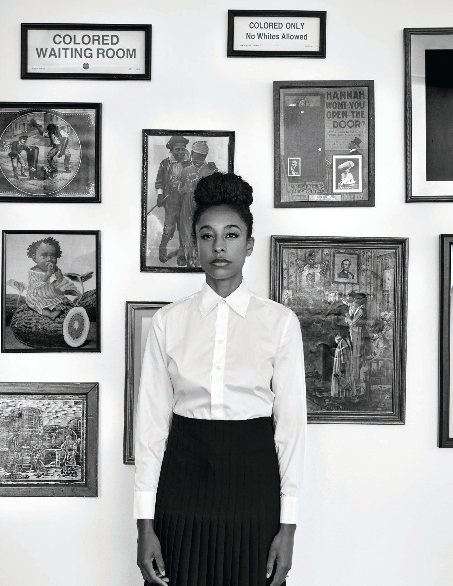 Corinne Bailey Rae’s Black Rainbows album is inspired by the artwork, objects and historical archive at Theaster Gates’ Stony Island Arts Bank. PHOTO BY KOTO BOLOFO