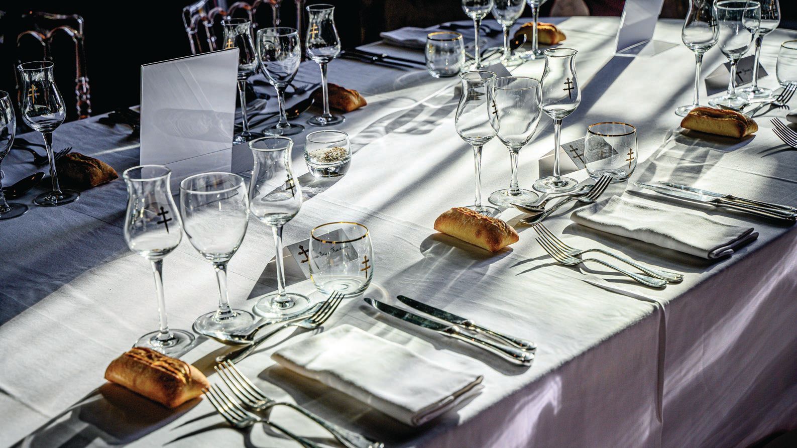 The D’USSÉ-hosted dinner at Château du Cognac PHOTO BY CHRISTOPHE MARIOT FOR D’USSÉ