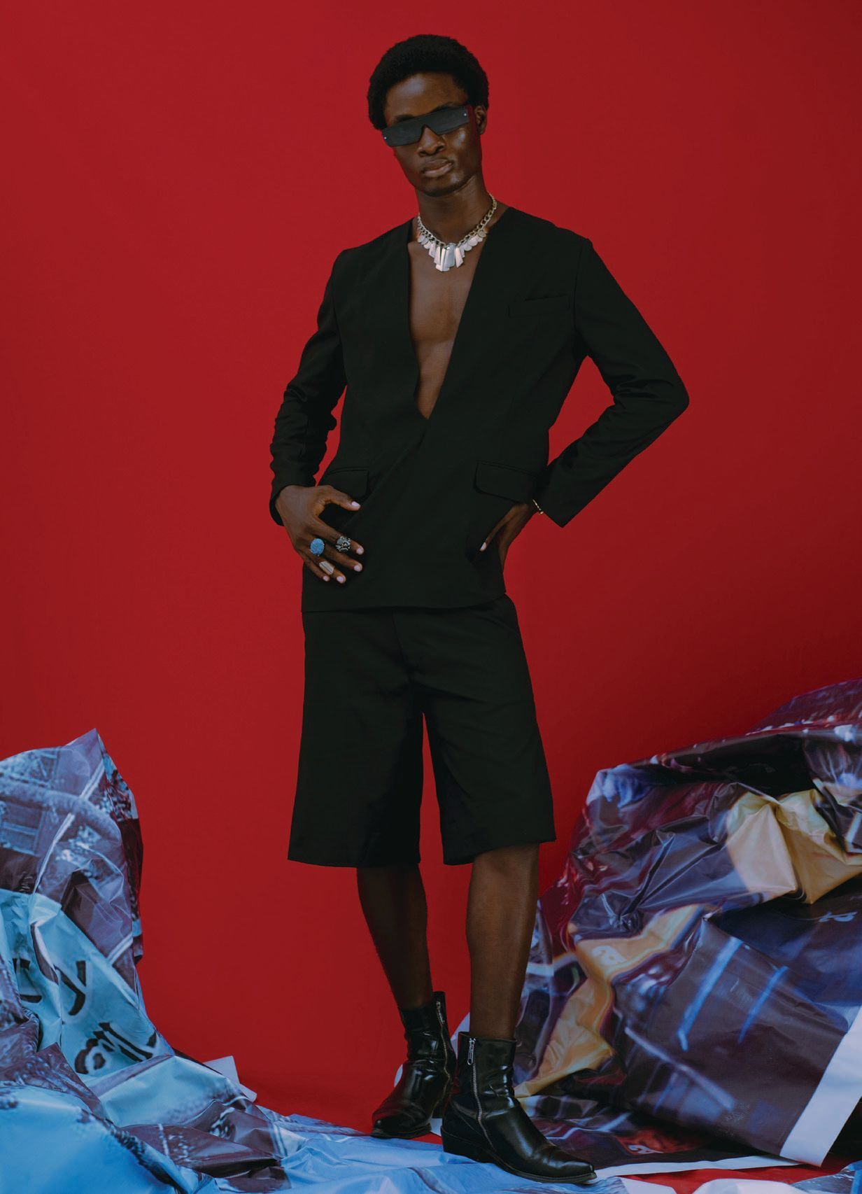 A look from the brand’s Amerikan Dreamin’ Vol II spring/summer 2023 collection PHOTO COURTESY OF KWASI PAUL